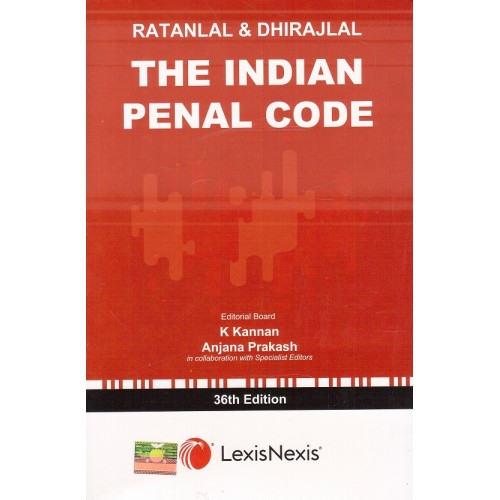 LexisNexis Indian Penal Code (IPC)  by Ratanlal & Dhirajlal 